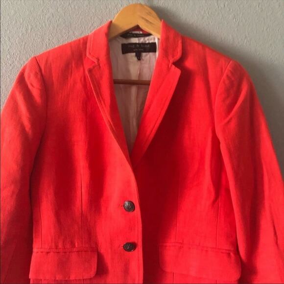 Rag‎ and Bone Linen Blazer - Picture 5 of 9